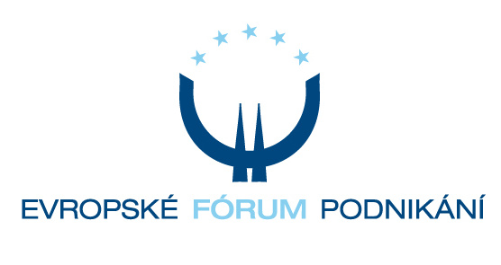 Logo konference Evropské fórum podnikání