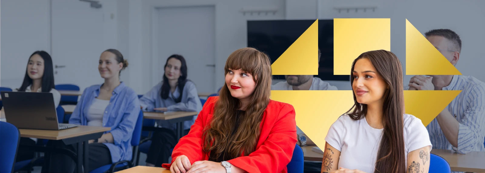 studenti na veletrhu